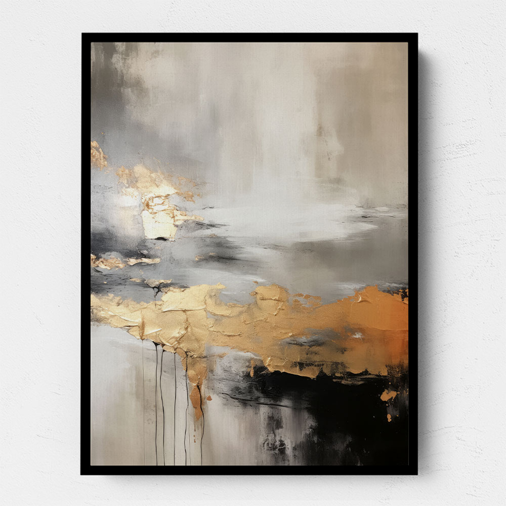 Gold Abstract Wall Art